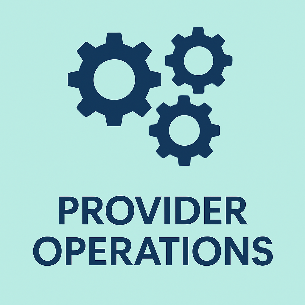 Provider Operations