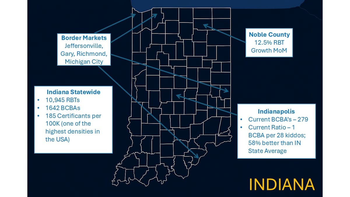 A Data-Driven Framework for Choosing Your Next ABA Clinic Location