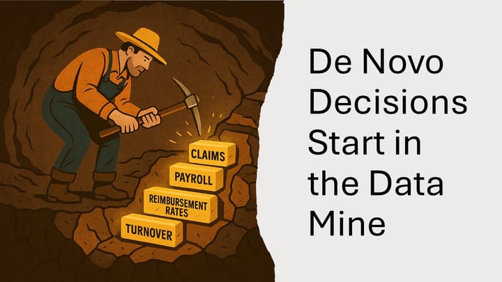 De Novo Decisions Start in the Data Mine